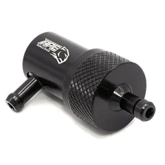 APE RACING 90 Degree Inline Fuel Filter for 1/4" Fuel Line – Billet Aluminum