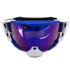 Gafas MX APE RACING: Lentes antivaho WideVision con estabilizadores y protector nasal extraíble