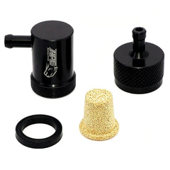 APE RACING 90 Degree Inline Fuel Filter for 1/4" Fuel Line – Billet Aluminum