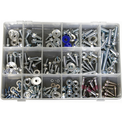 Pit Crew Tools Yamaha YZ/YZF/WR Bolt Kit – 188-Piece Pro Hardware Set (2003-Current)