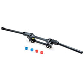 Manillar flexible APE RACING de 7/8" y 22 mm para motocicletas de aventura, motocross, todoterrenos, quads (negro)