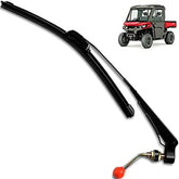 Limpiaparabrisas manual UTV (13", 14" o 16") de goma con protección UV para Polaris, Can-Am, Kawasaki, Honda, Yamaha, carrito de golf Side by Side