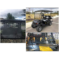 Essuie-glace manuel en caoutchouc avec protection UV pour pare-brise de véhicules tout-terrain (UTV) Polaris, Can-Am, Kawasaki, Honda, Yamaha et voiturettes de golf côte à côte (13", 14" ou 16").