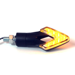 Luces LED de intermitentes para motocicleta con marca E - Patrón de flecha