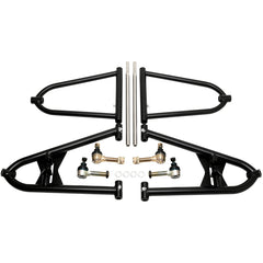 APE RACING +2 Extended Front A-Arms for Yamaha Raptor 660 (2001–2005) – 4130 Chromoly
