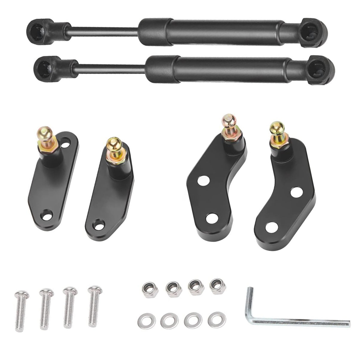 APE RACING Door Opener Strut Kit for UTV Can-Am Maverick X3 2017–2025 – CNC Billet Aluminum Brackets