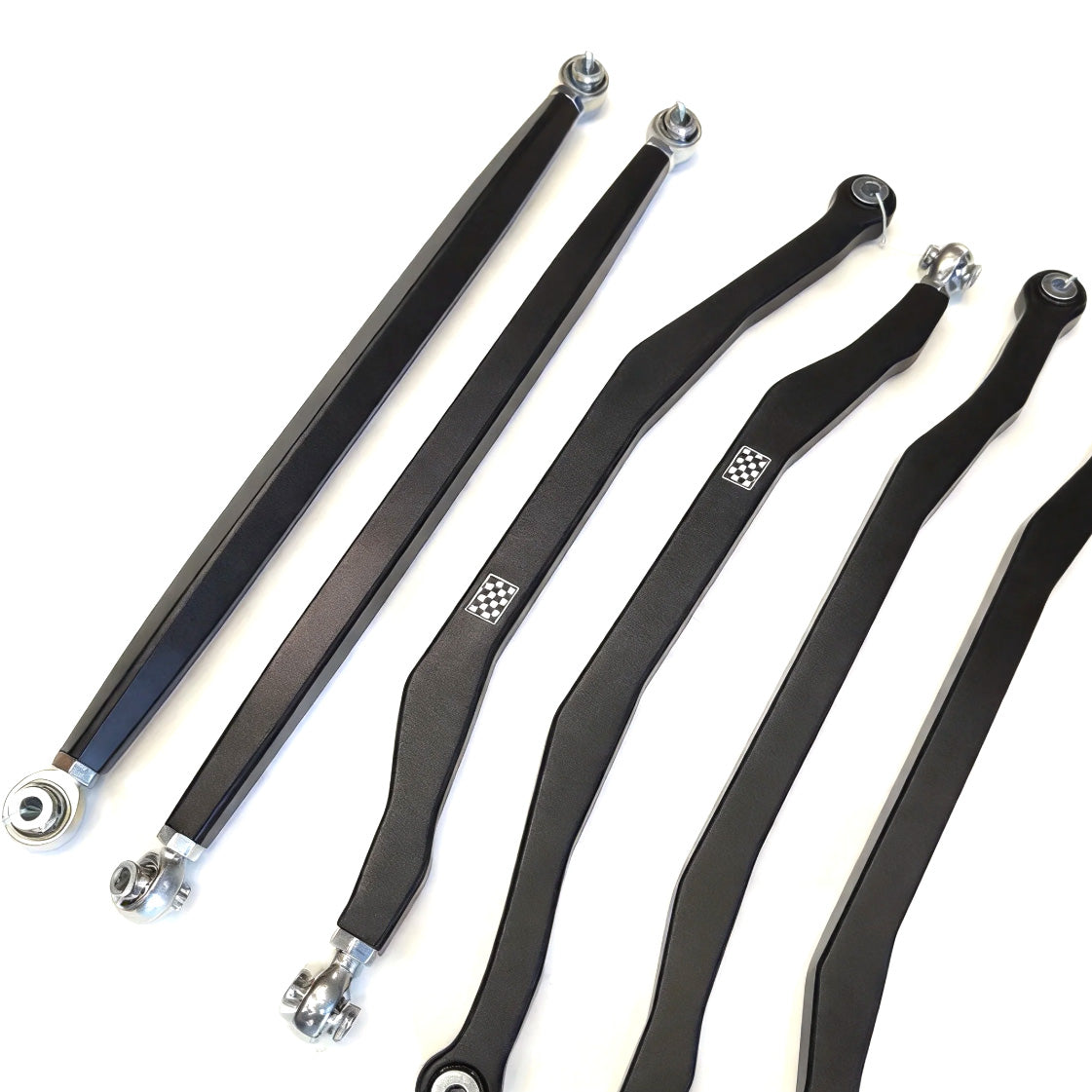 Kit de biellettes de rayon arrière à garde au sol élevée APE RACING pour modèles Can-Am Maverick X3 72" – Aluminium 6061-T6