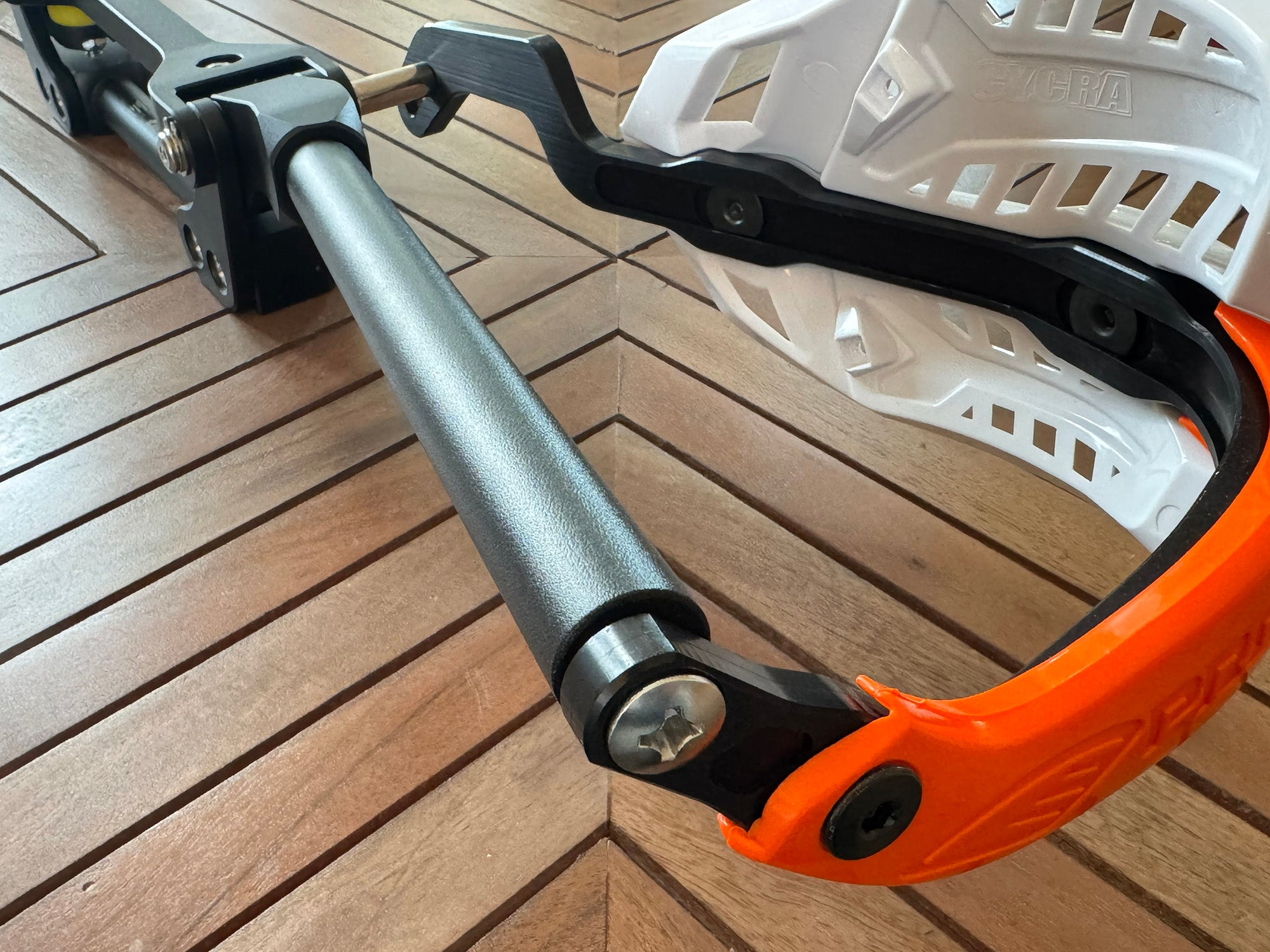 Kit de manguitos de expansión para guardamanos de manillar flexible APE RACING: aluminio macizo y herrajes de acero inoxidable