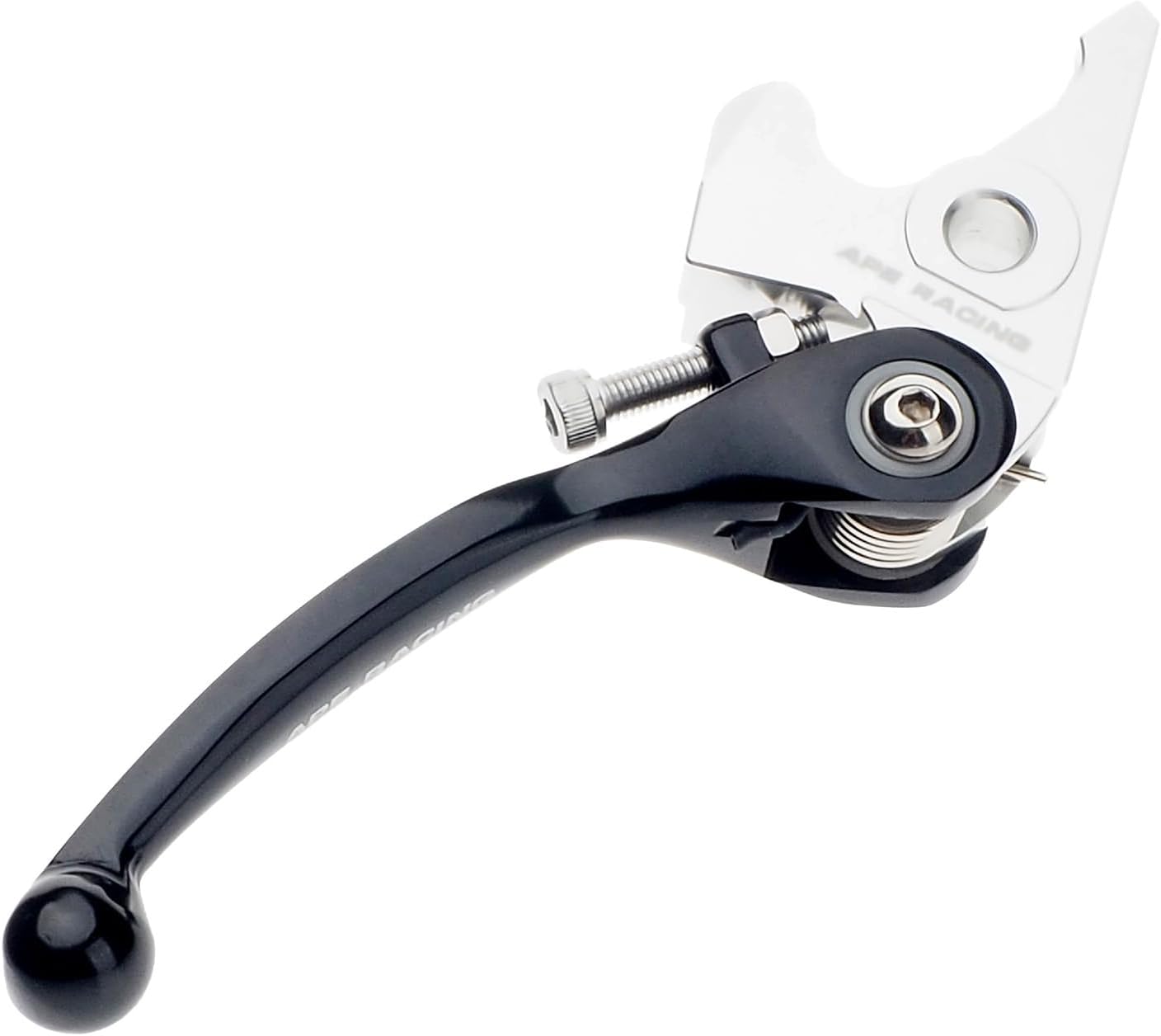 APE RACING Brake Lever for Yamaha Raptor 700 and YFZ 450 ATV 2007 to 2023 Forged Aluminum Adjustable Reach Black