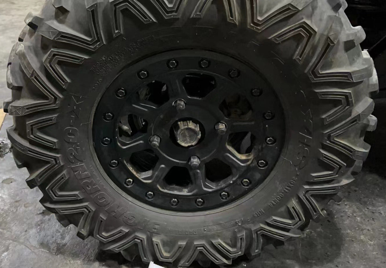 Rueda APE RACING Beadlock UTV 14×7 con desplazamiento de 5,5+1,5 para Can Am Commander Maverick Max Kawasaki Teryx