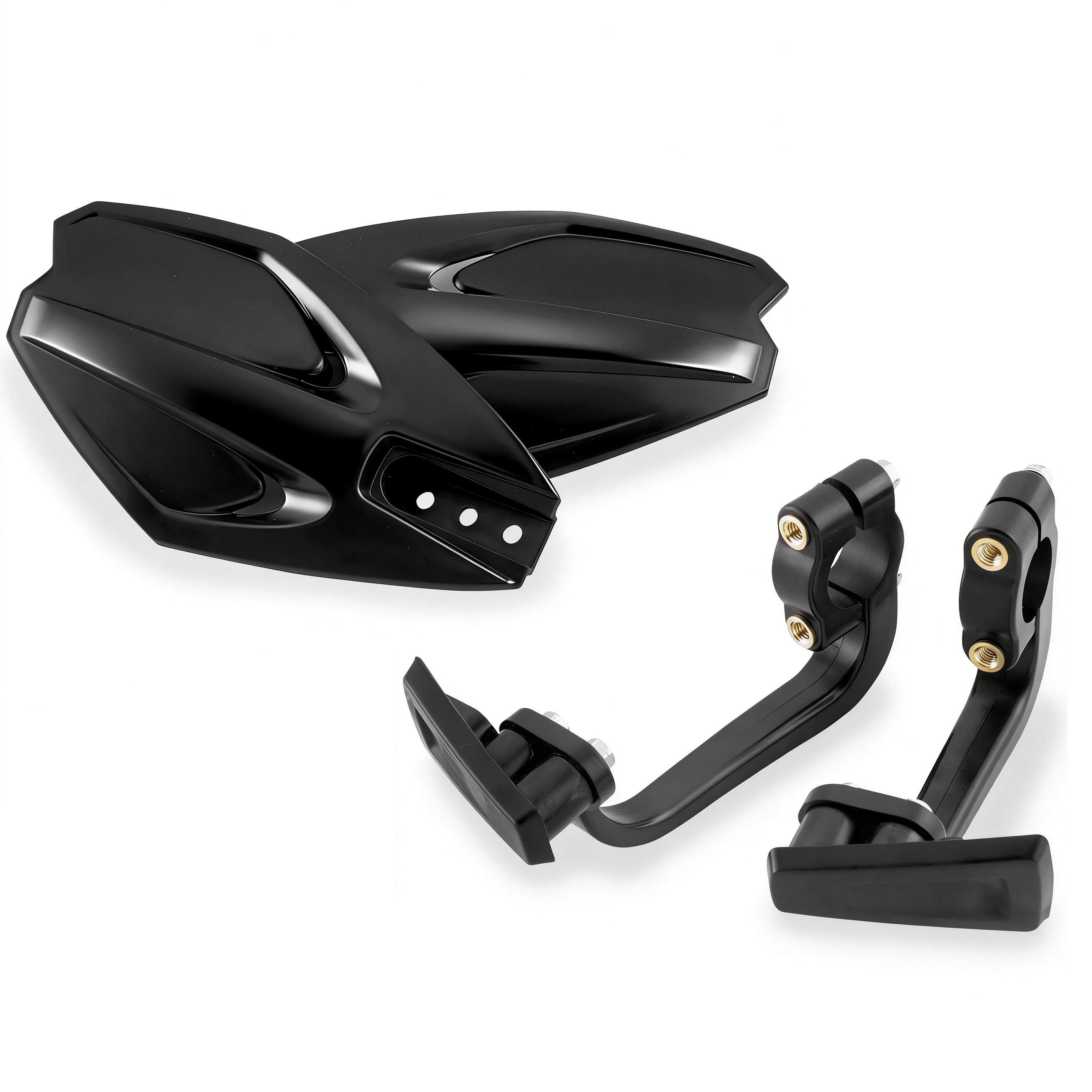 Guardamanos universales APE RACING para ATV y motocross con kit de montaje – Estilo MX