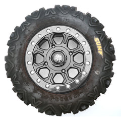 Rueda APE RACING Beadlock UTV 14×7 Offset 5.5+1.5 para POLARIS YAMAHA KAWASAKI