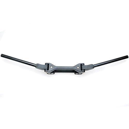 Manillar flexible APE RACING de gran tamaño de 1-1/8" negro para enduro, motocross, MX, ATV y quad.