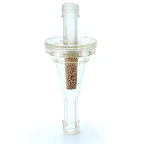 Inline Fuel Filter - APE RACING Small Universal Fuel Filters (Pack of 2) for 1/4 Fuel Line Gas Engine Motorcycle Dirt Bike Scooter ATV Quads