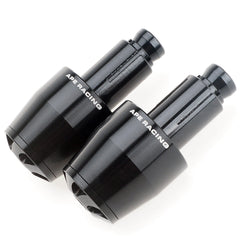 Tapones y pesas universales de aluminio billet para manillar de APE RACING, ideales para cualquier motocicleta, motocross, scooter con manillar hueco.