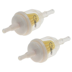 Fuel Filter Replacement - APE Racing Universal Fuel Filters (Pack of 2) For Stens 120-436 Kohler 25 050 22-S John Deere AM116304 Exmark 109585 Bobcat 38666 Onan 149-2206-01 Gravely 21541500
