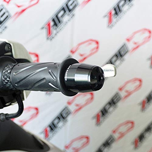 Tapones y pesas universales de aluminio billet para manillar de APE RACING, ideales para cualquier motocicleta, motocross, scooter con manillar hueco.
