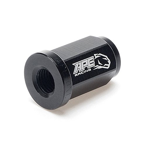 Écrous de roue en aluminium 7075-T6 M10x1,25 mm, tête hexagonale de 17 mm, base plate (lot de 16) pour quads et VTT