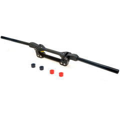 Manillar flexible APE RACING de gran tamaño de 1-1/8" negro para enduro, motocross, MX, ATV y quad.